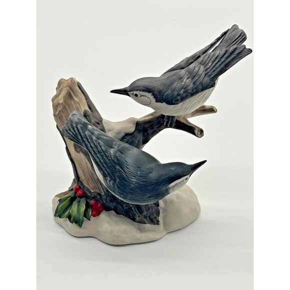 Gallery Originals Other - Gallery Originals Limited Edition 1984 Porcelain Birds on Branch Figurine